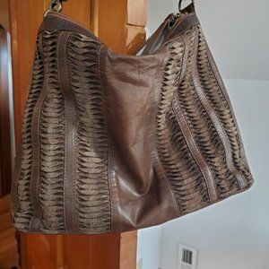 Day and mood leather purse